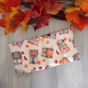 Microwavable Heating Pad Autumn Owls #2